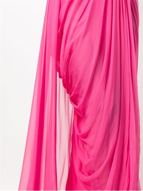 Abito da sera in seta da donna Fucsia ALBERTA FERRETTI | A043001140209